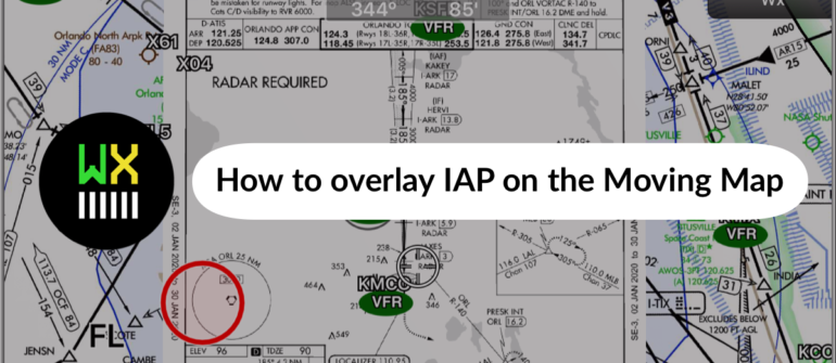 How to Overlay IAPs on the Moving Map